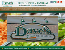 Tablet Screenshot of davesmarketplace.com